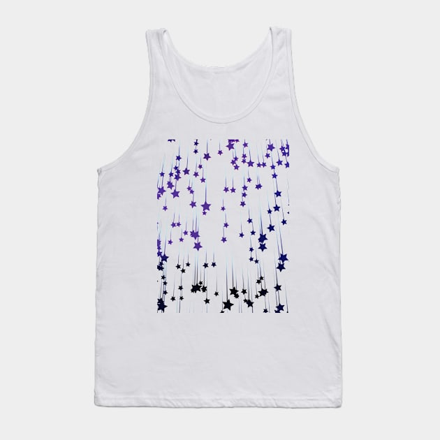 Abstract starfall Tank Top by BumbleBambooPrints